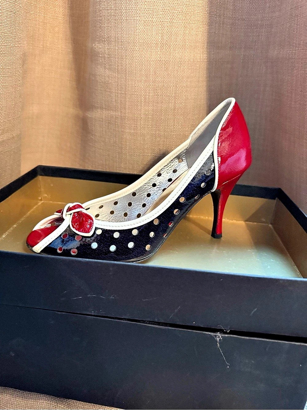 Vintage DJP kitten heels “Zazas”